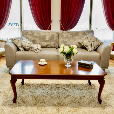 שולחן סלון מלבני מעץ ג'ו