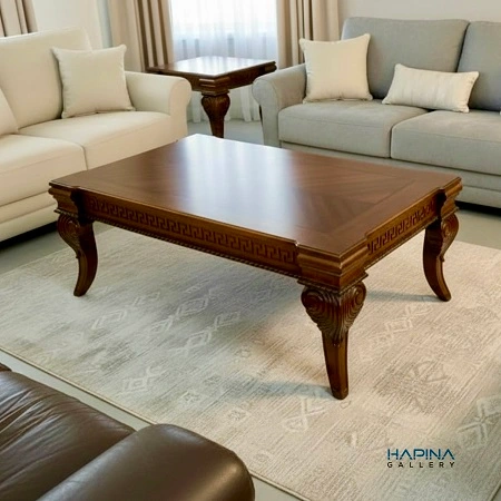 שולחן לסלון בסגנון עתיק לינה