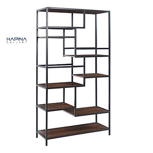 כוננית מדפים מעוצבת לסלון "שירן"