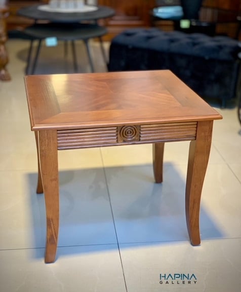 שולחן קטן לסלון מעץ דגם פריס